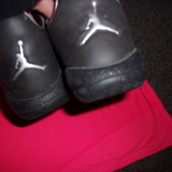 big kid size youth 7 tennis shoes seven boys kids childrens gym mens black - Picture 7 of 7